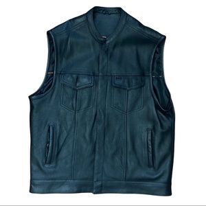 First Classics Classic Leather Gear Leather Vest